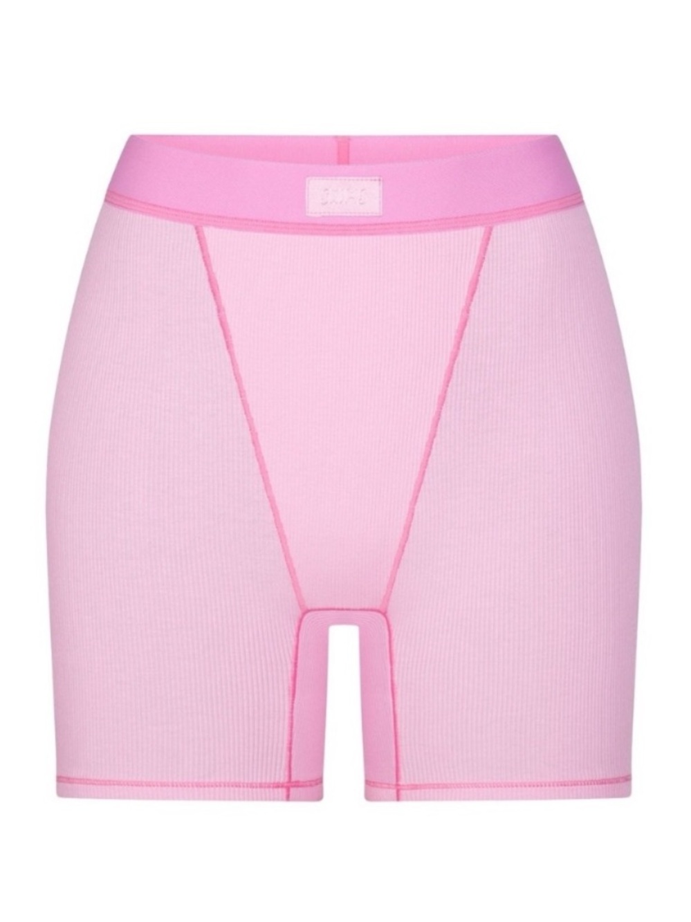 SALE rare skims bubble gum cotton rib boxer shorts